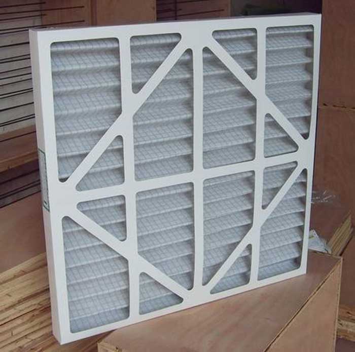 紙框初效過濾器是初效過濾器中一種 ，只是它外框採用的是紙框 ，也又人稱之為一次性紙框初效過濾器 。