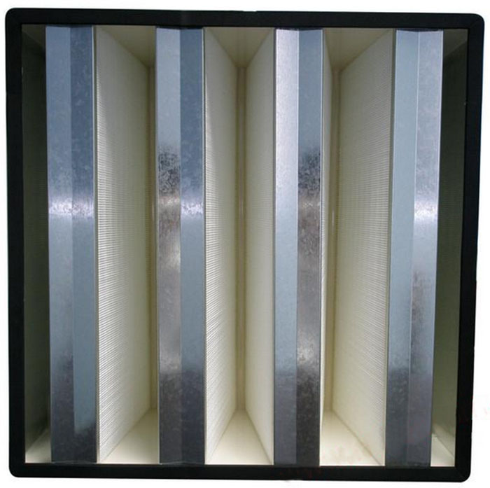 組合式高效過濾器框架分 ： 塑膠框 、鍍鋅框 、鋁合金框 、不鏽鋼框 ，常用塑膠框的組合式高效過濾器 。