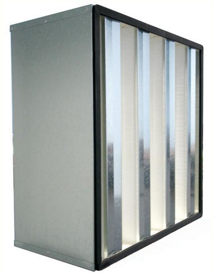 組合式高效過濾器框架分 ： 塑膠框 、鍍鋅框 、鋁合金框 、不鏽鋼框 ，常用塑膠框的組合式高效過濾器 。